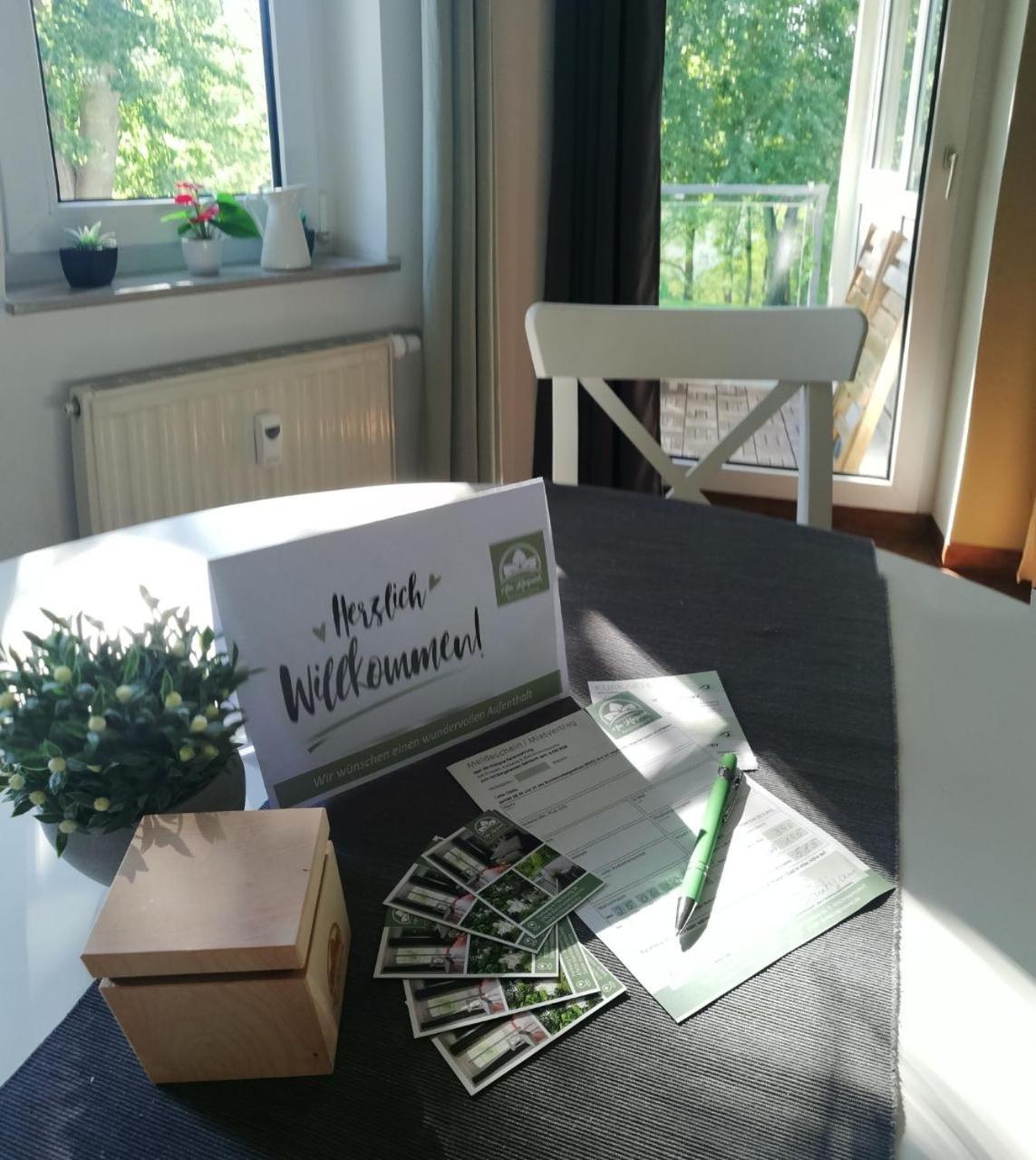 Ferienwohnung Am Kurpark Bad Klosterlausnitz Eksteriør bilde